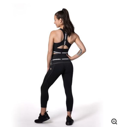 Sports Bra Hayabusa Crossback (Negro) (Disponible por Encargo)