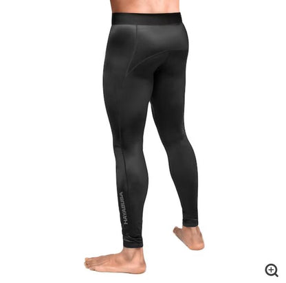 Spats (Licra Larga) Hayabusa Geo (Negro/ Gris) (Disponible por Encargo)