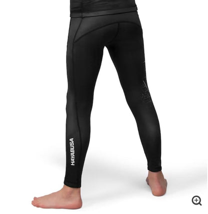 Spats (Licra Larga) para Niños Hayabusa Geo (Negro/ Gris) (Disponible por Encargo)