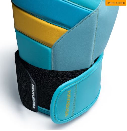 Guantes de Box Hayabusa T3 Edición Especial (Celeste / Amarillo) (Disponible por Encargo)