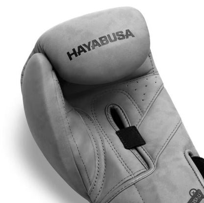 Guantes de Box Hayabusa T3 de Cuero de Lujo (Gris) (Disponible por Encargo)