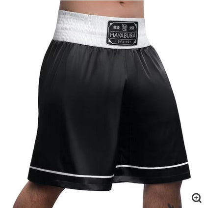 Fightshorts de Boxeo Hayabusa Pro (Negro) (Disponible por Encargo)