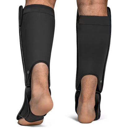 Espinilleras Hayabusa T3 Edición Full Back (Negro / Dorado) (Disponible por Encargo)