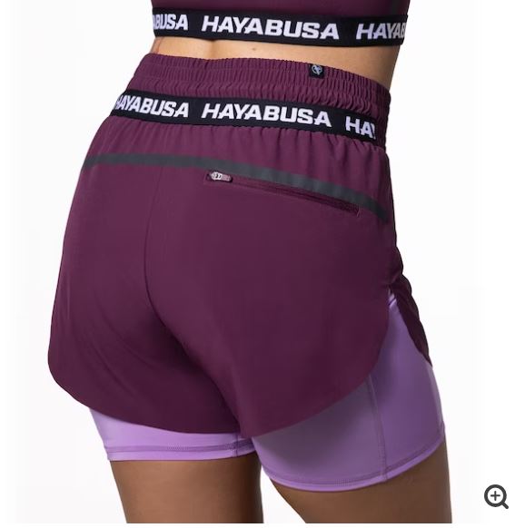Shorts de Entrenamiento Hayabusa Performance (Morado) (Disponible por Encargo)