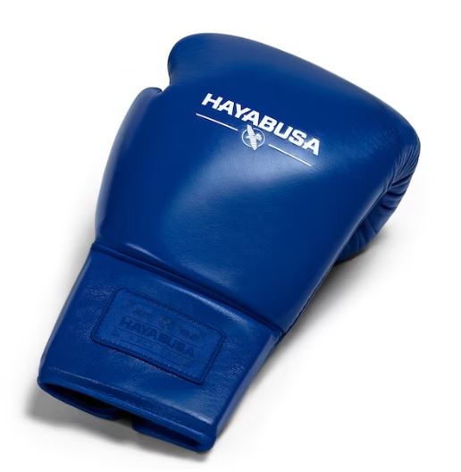 Guantes de Box Hayabusa Pro con Cierre con Cordón (Azul) (Disponible por Encargo)