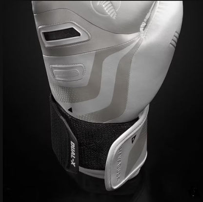 Guantes de Box Hayabusa T3D (Blanco / Gris) (Disponible por Encargo)