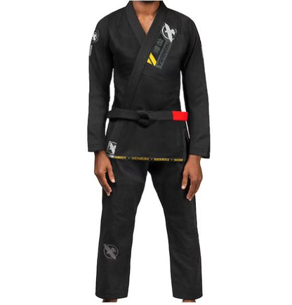 Uniforme de Jiujitsu Brasileño Liviano Hayabusa Ascend (Negro) (Disponible por Encargo)