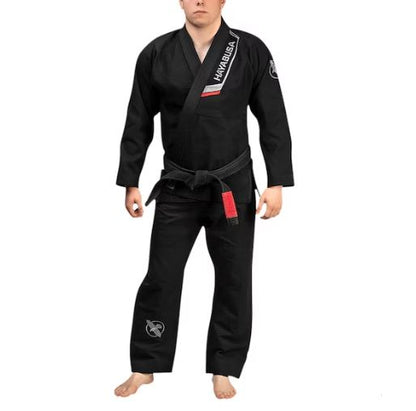 Uniforme de Jiujitsu Brasileño Liviano Hayabusa Ultra-Lightweight (Negro) (Disponible por Encargo)