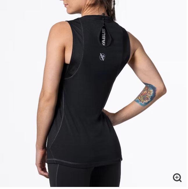 Blusa de Tirantes Ultraligera de Mujer Hayabusa (Negro) (Disponible por Encargo)