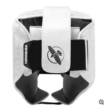 Careta Hayabusa T3 Boxing (Blanco / Negro) (Disponible por Encargo)