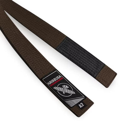 Cinta de Jiujitsu Brasileño Hayabusa (Negra) (Disponible por Encargo)