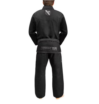Uniforme de Jiujitsu Brasileño Liviano Hayabusa Lightweight (Negro) (Disponible por Encargo)