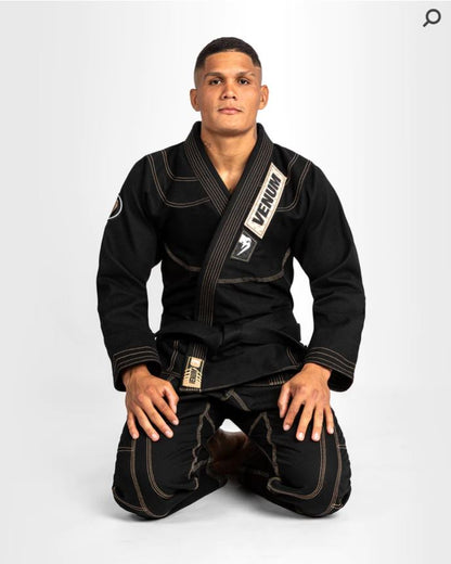 Uniforme de Jiujitsu Brasileño Venum Elite 4.0 (Negro) (Disponible por Encargo)