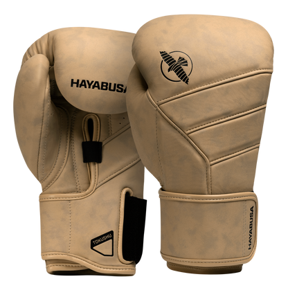 Guantes de Box Hayabusa T3 de Cuero de Lujo (Crema) (Disponible por Encargo)