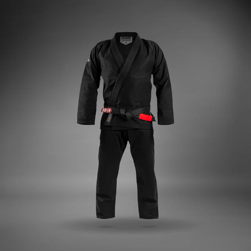 Uniforme de Jiujitsu Brasileño Venum Contender Evo (Negro) (Disponible por Encargo)