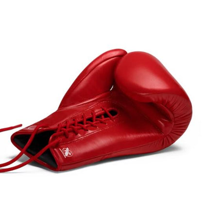 Guantes de Box Hayabusa Pro con Cierre con Cordón (Rojo) (Disponible por Encargo)