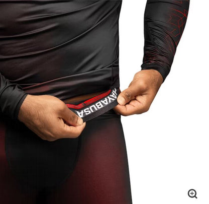 Spats (Licra Larga) Hayabusa Geo (Rojo) (Disponible por Encargo)