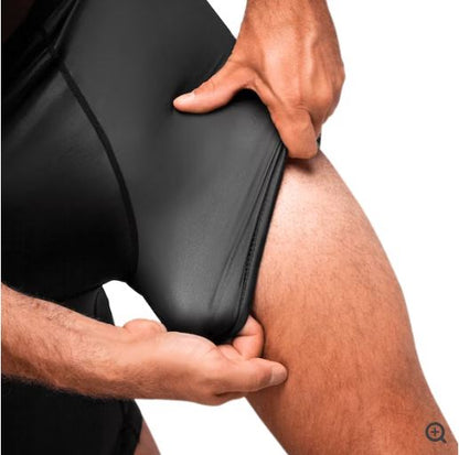 Licra Corta Hayabusa Geo (Negro / Gris) (Disponible por Encargo)