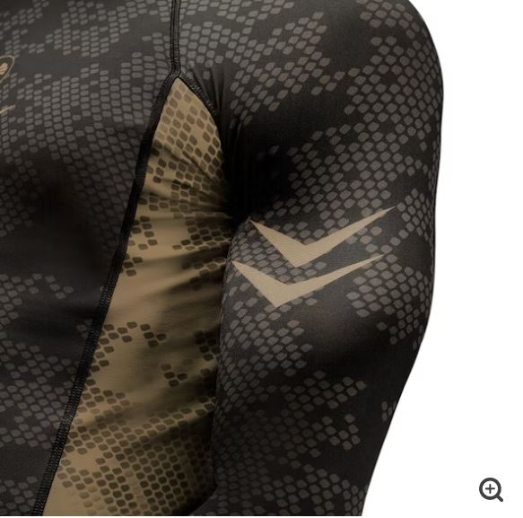 Rashguard Manga Larga Hayabusa Ranked (Café) (Disponible por Encargo)