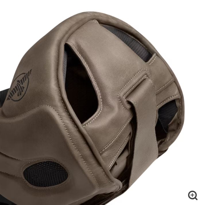Careta Hayabusa T3 de Cuero de Lujo (Café) (Disponible por Encargo)