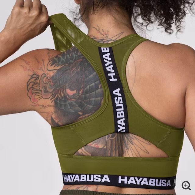Sports Bra Hayabusa Crossback (Verde) (Disponible por Encargo)