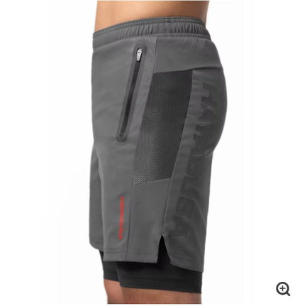 Shorts Hayabusa Performance (Gris / Negro) (Disponible por Encargo)