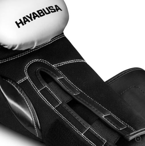 Guantes de Box Hayabusa S4 (Blanco / Negro) (Disponible por Encargo)