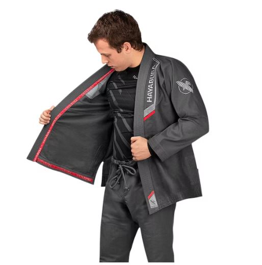 Uniforme de Jiujitsu Brasileño Liviano Hayabusa Ultra-Lightweight (Gris) (Disponible por Encargo)