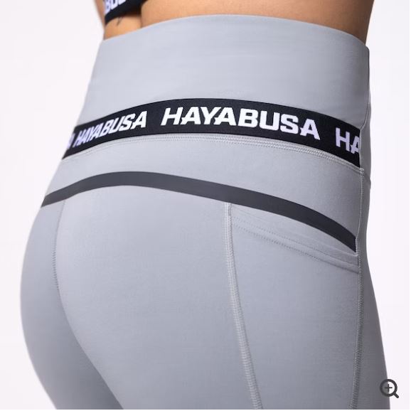 Licras de Entrenamiento Hayabusa Rise 3/4 (Gris) (Disponible por Encargo)
