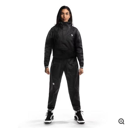 Traje de Sauna Unisex Hayabusa Pro (Con Hoodie) (Negro) (Disponible por Encargo)