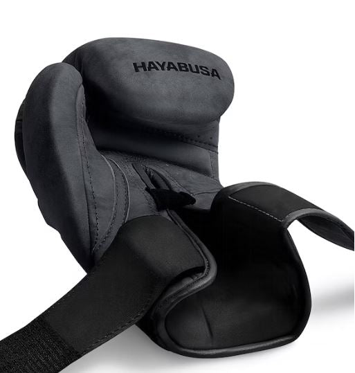 Guantes de Box Hayabusa T3 de Cuero de Lujo (Negro) (Disponible por Encargo)