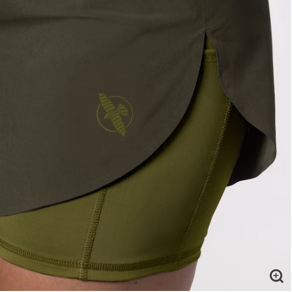 Shorts de Entrenamiento Hayabusa Performance (Verde) (Disponible por Encargo)