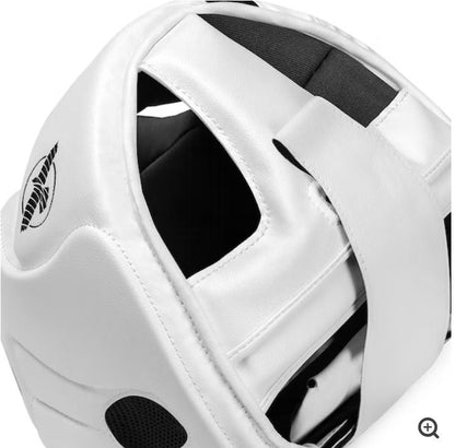 Careta Hayabusa T3 Boxing (Blanco / Negro) (Disponible por Encargo)