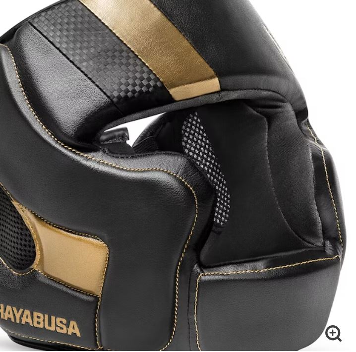 Careta Hayabusa T3 MMA (Negro / Dorado) (Disponible por Encargo)