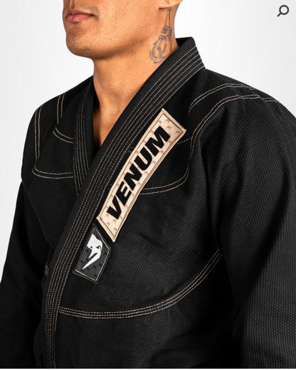 Uniforme de Jiujitsu Brasileño Venum Elite 4.0 (Negro) (Disponible por Encargo)