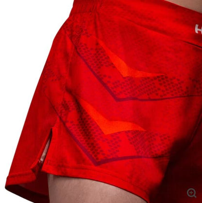 Fightshorts de Kickboxing Hayabusa Arrox (Rojo) (Disponible por Encargo)