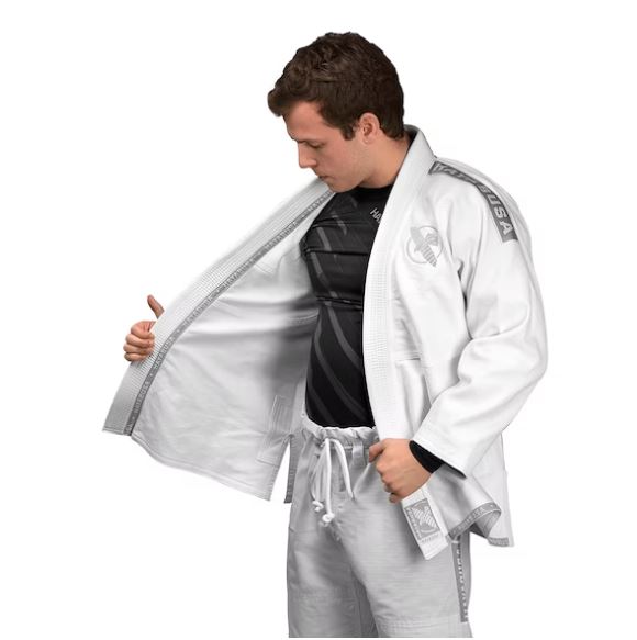 Uniforme de Jiujitsu Brasileño Liviano Hayabusa Lightweight (Blanco) (Disponible por Encargo)