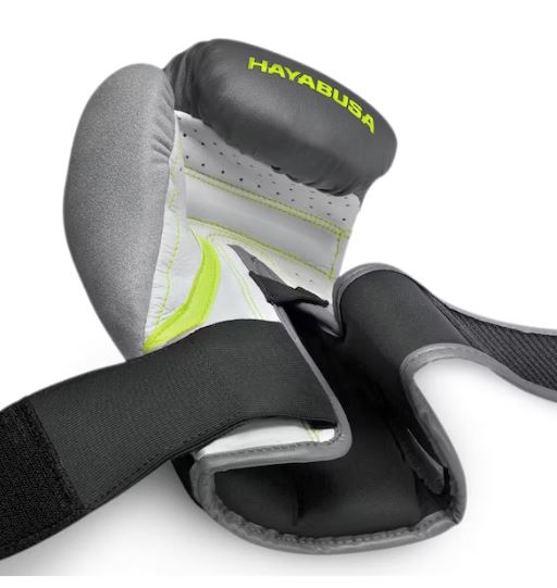 Guantes de Box Hayabusa T3 (Gris / Verde) (Disponible por Encargo)