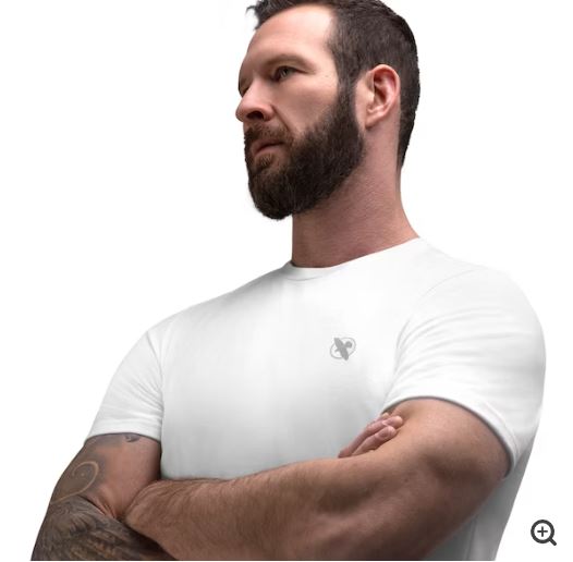 Camiseta de Hombre Hayabusa Essential (Blanco) (Disponible por Encargo)