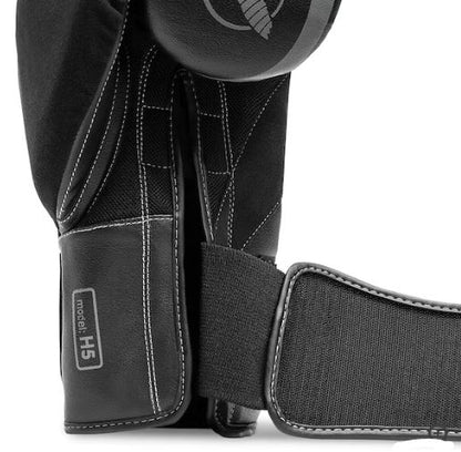 Guantes de Box Hayabusa H5 (Negro / Gris) (Disponible por Encargo)