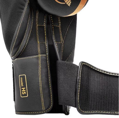 Guantes de Box Hayabusa H5 (Negro/ Dorado) (Disponible por Encargo)
