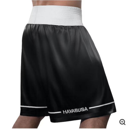 Fightshorts de Boxeo Hayabusa Pro (Negro) (Disponible por Encargo)