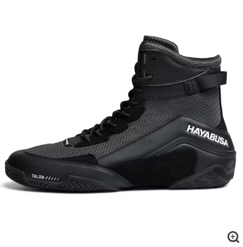 Zapatos de Box Hayabusa Talon (Negro) (Disponible por Encargo)