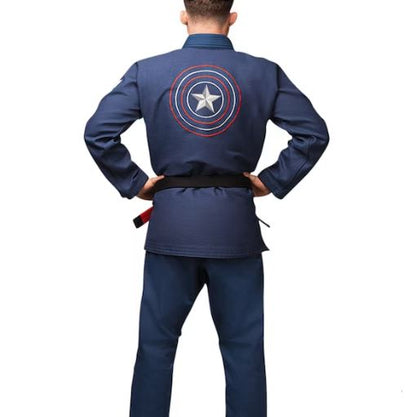 Uniforme de Jiujitsu Brasileño Hayabusa Capitán América (Marvel) (Disponible por Encargo)