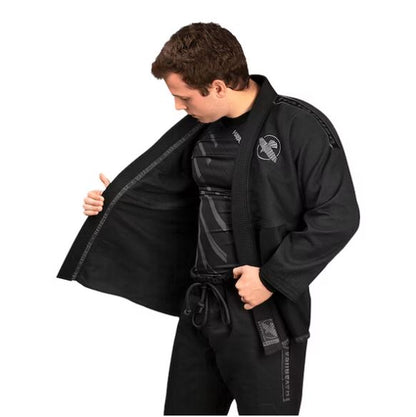 Uniforme de Jiujitsu Brasileño Liviano Hayabusa Lightweight (Negro) (Disponible por Encargo)