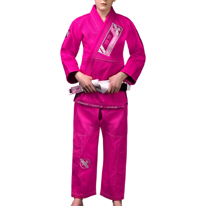 Uniforme de Jiujitsu Brasileño Hayabusa Ascend para Niño (Rosado) (Disponible por Encargo)