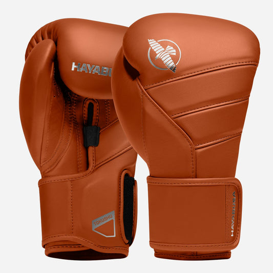 Guantes de Box Hayabusa T3 Kanpeki (Cuero) (Anaranjado) (Disponible por Encargo)