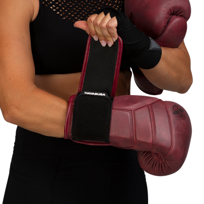 Guantes de Box Hayabusa T3 de Cuero de Lujo (Rojo) (Disponible por Encargo)