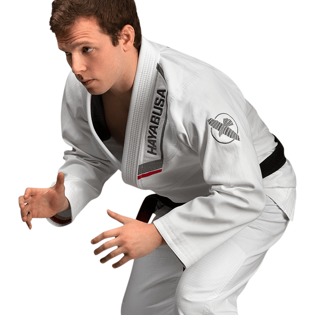 Uniforme de Jiujitsu Brasileño Liviano Hayabusa Ultra-Lightweight (Blanco) (Disponible por Encargo)