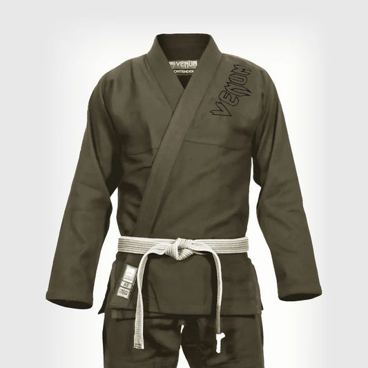 Uniforme de Jiujitsu Brasileño Venum Contender 2.0 (Caqui) (Disponible por Encargo)